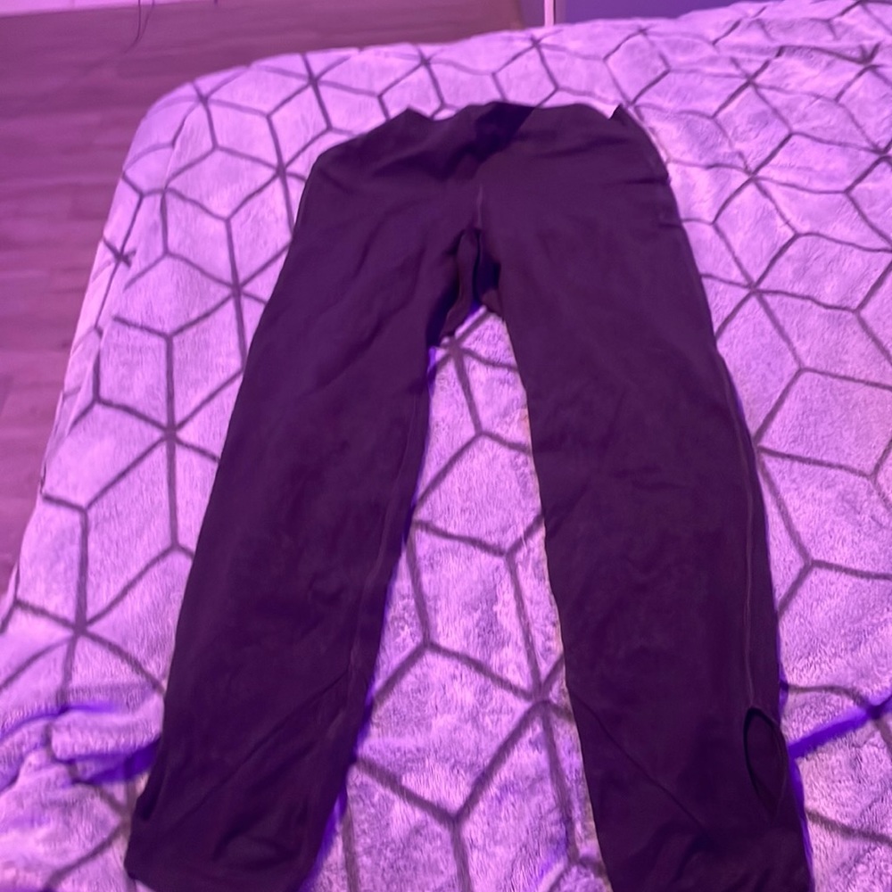 soft gray leggings